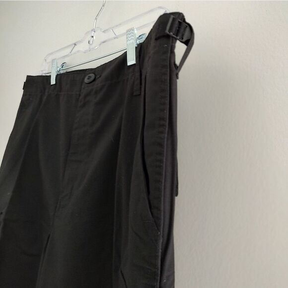 Brand New DBU Proper Men Medium Regular BDU Zip Fly Trouser Pants Black Military - Picture 5 of 13